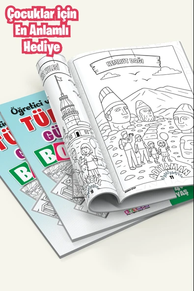 Türkiye Güzellikleri Boyama Kitabı - 8