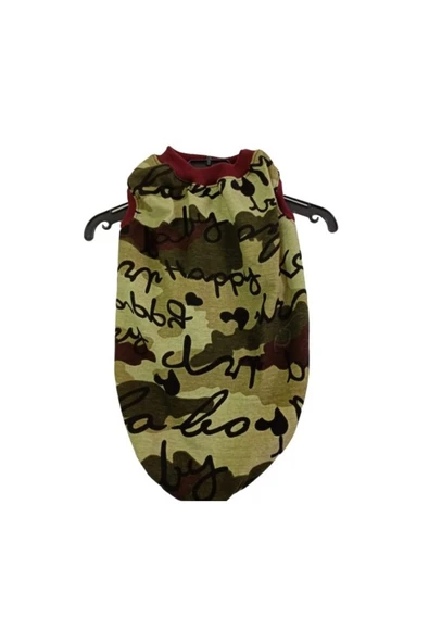 Gobo Kamuflaj Desenli Kedi Kıyafeti Elbisesi Xxlarge/xxl/beden 5 - Resim 2