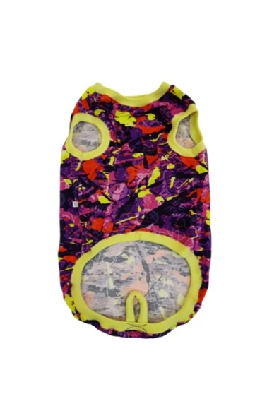 Gobo Orta Ve Büyük Irk Karışık Fosfor Desenli Köpek Kıyafeti Elbisesi 4xl ürün görseli 1