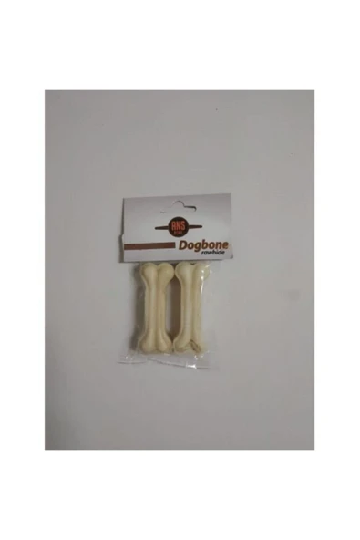 Ans Dogbone Rawhide Sütlü 7 Cm Eco 2'li Kemik