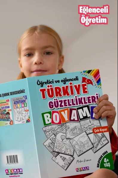 Türkiye Güzellikleri Boyama Kitabı - 3