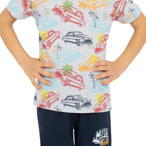Enjoy Summer Grimelanj Erkek Çocuk Pijama Takımı - Resim 3