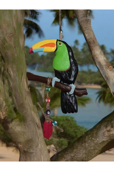 Gobo Dekoratif Tukan Kuşu Farklı Renklerde Kutulu 1 Adet ürün görseli 1