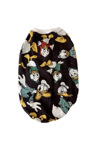 Gobo Şirin Ördek Desenli Kedi Köpek Kıyafeti Elbisesi Xlarge/xl/beden 4 - Resim 2