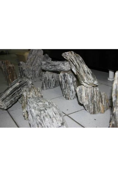 10 Kg Gnays Kaya Orijinal 1.kalite Doğal Dekoratif Simli Gnays - 2