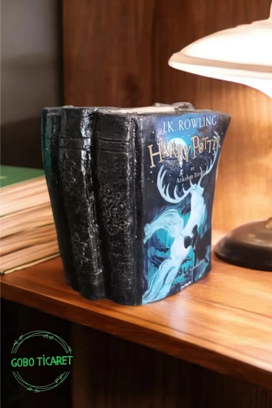Gobo Harry Potter ve Azkaban Tutsağı Kitabı Şeklindeki Kalemlik 10 x 8 cm - Resim 2