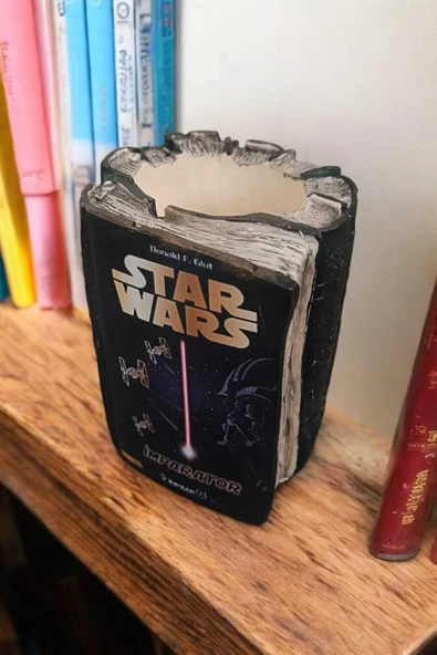 Gobo Star Wars Kitabı Şeklindeki Kalemlik 10x8 cm - Resim 3