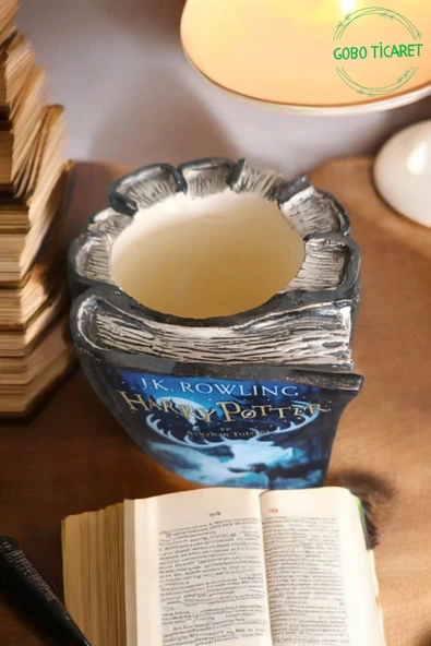 Gobo Harry Potter ve Azkaban Tutsağı Kitabı Şeklindeki Kalemlik 10 x 8 cm - Resim 3