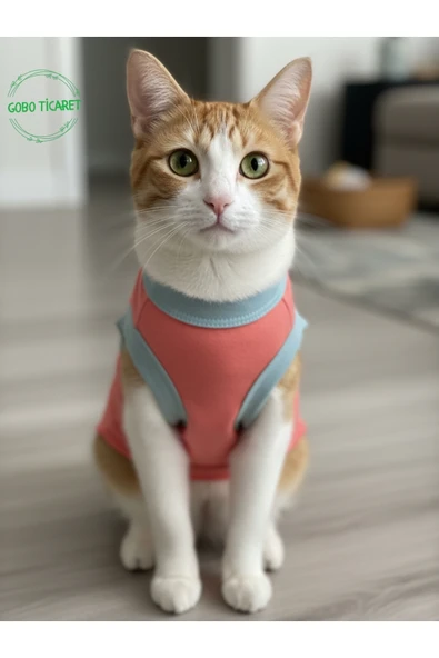 Gobo Yumuşacık Şeker Pembe Kedi ve Köpek Kıyafeti Elbisesi Farklı Modeller - XS, S, M, L Beden - Resim 6