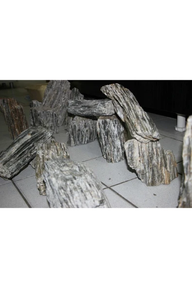 10 Kg Gnays Kaya Orijinal 1.kalite Doğal Dekoratif Simli Gnays - 2