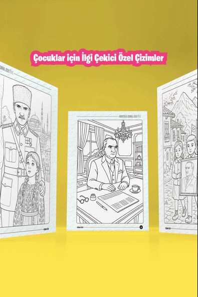 Atatürk Boyama Kitabı - 6