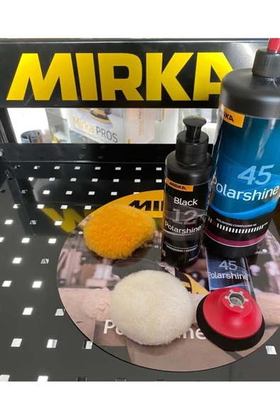 MİRKA Araç Pasta Seti 5'li Set ( 12 Siyah Ve 45 Pasta) ürün görseli 1