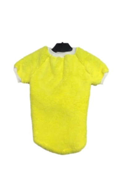 Gobo Welsoft Fosforlu Sarı Lastikli Kedi Köpek Kıyafeti Elbisesi Xxlarge/xxl/beden 5 - Resim 2