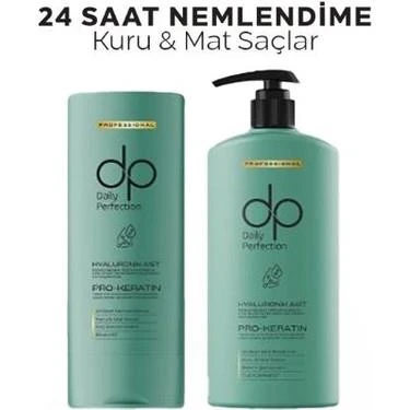Dp Daily Hyaluronik Asit Bakım Şampuanı 425 Ml + Saç Bakım Kremi 350 Ml - 3