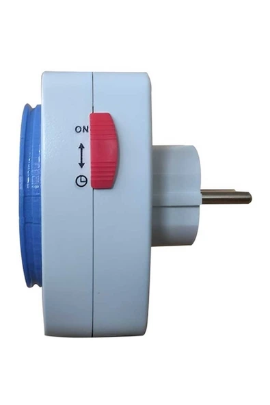 Çok Kaliteli Mekanik Zaman Saatli Priz, 3680W 16 Amper Mekanik Zaman Saati, Manüel ve Mekanik Priz - 5