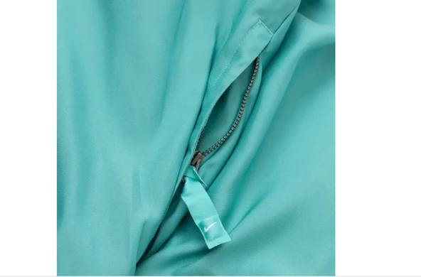 Nike Unisex Solo Swoosh Saten Bomber Ceket DN1266-392 - Resim 4