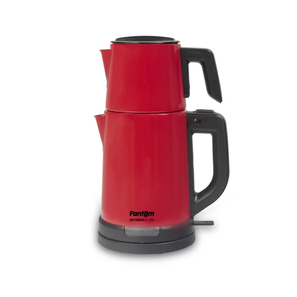 Fantom CY1500 1800 W Kırmızı Çelik Çay Makinesi - Resim 2