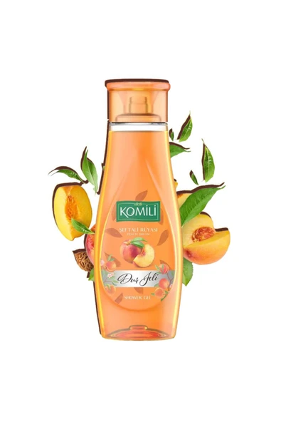 Komili Vegan Şeftali Rüyası Duş Jeli 500 ml,Şeftali ürün görseli