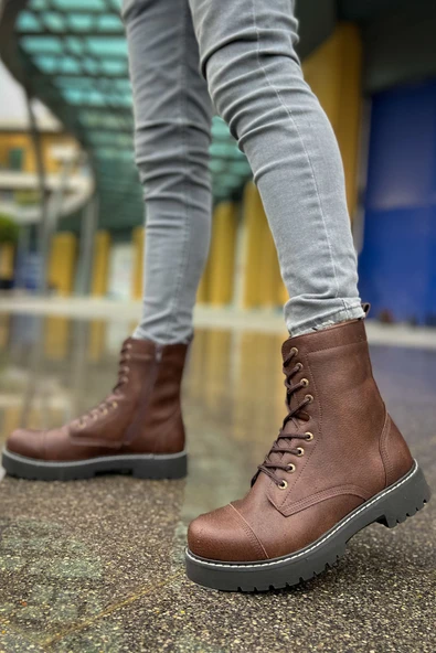 CH009 - CST Military Erkek Bot KAHVE - Resim 3