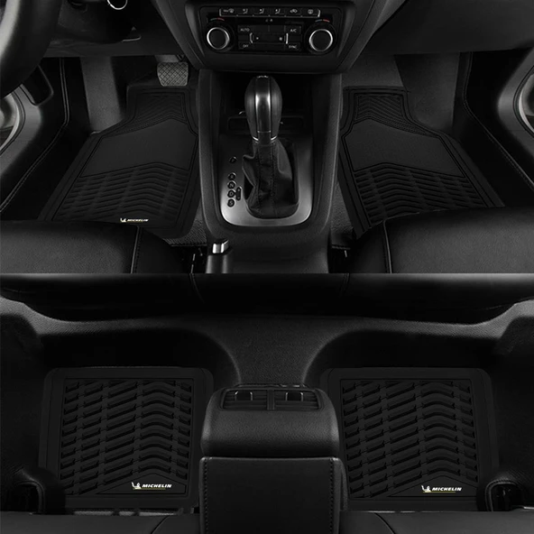 Michelin MC34891 Tüm Araçlara Uyumlu 4 Parça Üniversal 3D Havuzlu Oto Paspas - 11