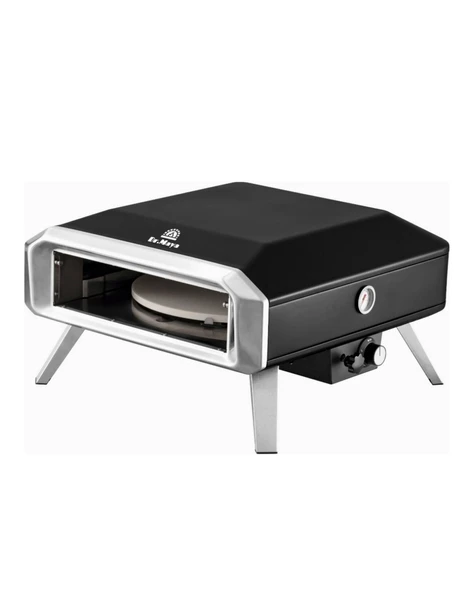 Dr.Maya Garden Döner Tabanlı Gazlı Taş Fırın Bahçe Fırını ürün görseli 1