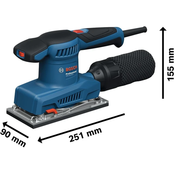 Bosch Gss 20-18 A Titreşimli Zımapara Makinesi 0601070101 - 2