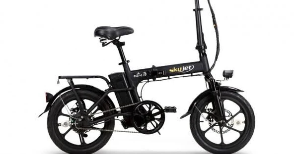 Skyjet Nitro 16 250 W Siyah Katlanabilir Elektrikli Bisiklet
