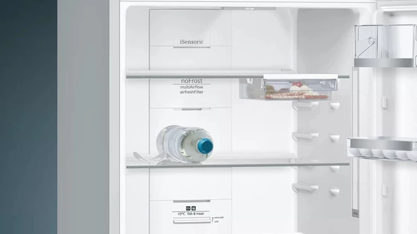 Siemens KG76NAIF0N iQ500 Alttan Donduruculu Buzdolabı 186 x 75 cm Kolay temizlenebilir Inox - 4