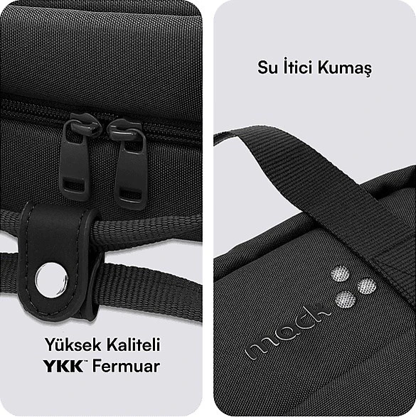 Mack Mce-1521 15.6" Nova Eco Laptop Sırt Çantası Siyah - Resim 4