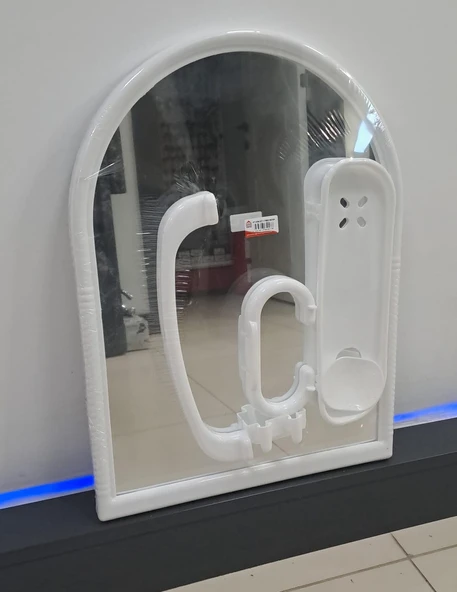VİP PLASTİK AYNA SETİ 5 PARÇA BÜYÜK ( 40 cm x 53,5 cm ) - Resim 2