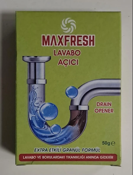 MAXFRESH LAVABO AÇICI 50 gr - 3