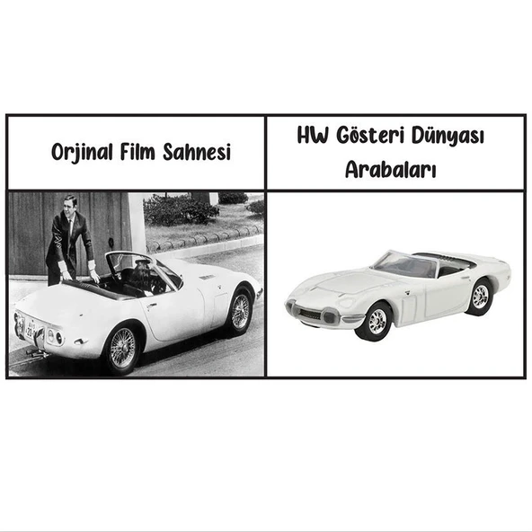 Hot Wheels Premium 007 James Bond Toyota 2000GT Roadster HKC27 - 2