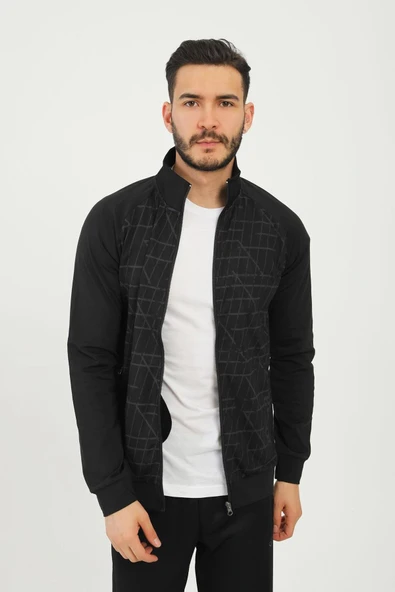 Joma Dark Full Zıp Sweat - Resim 4