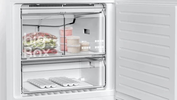 Siemens KG76NVWF0N iQ300 Alttan Donduruculu Buzdolabı 186 x 75 cm Beyaz - Resim 7
