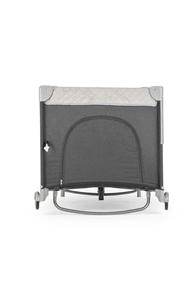 Kanz Withme II Ara Katlı Anne Yanı Park Yatak Gri - Resim 6