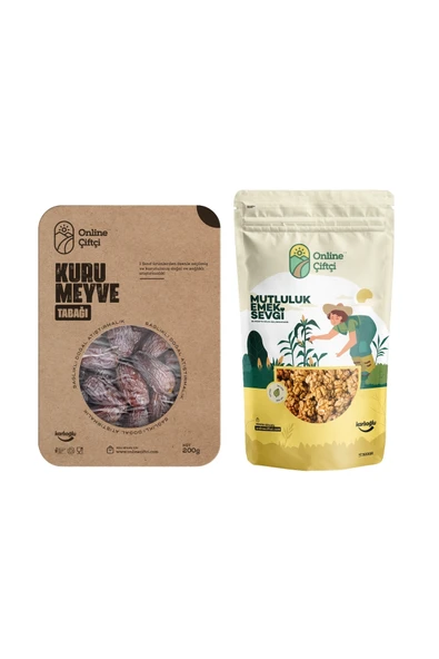 Kudüs Hurması 200Gr ve Kelebek Ceviz İçi 500Gr İkili Set ürün görseli
