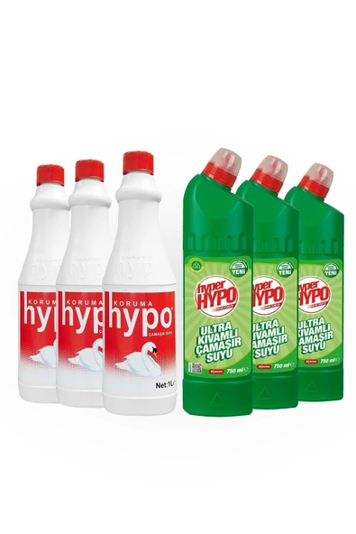 Hypo Çamaşır Suyu 1000 Ml + Çamaşır Suyu Çam Tazeliği 750 Ml - 2