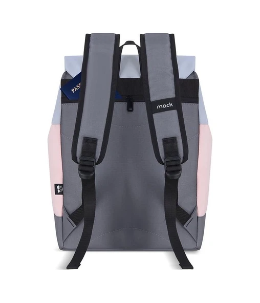 Mack Mce-1302 14.1" Zen Eco Günlük Sırt Çantası Pembe Gri - Resim 3