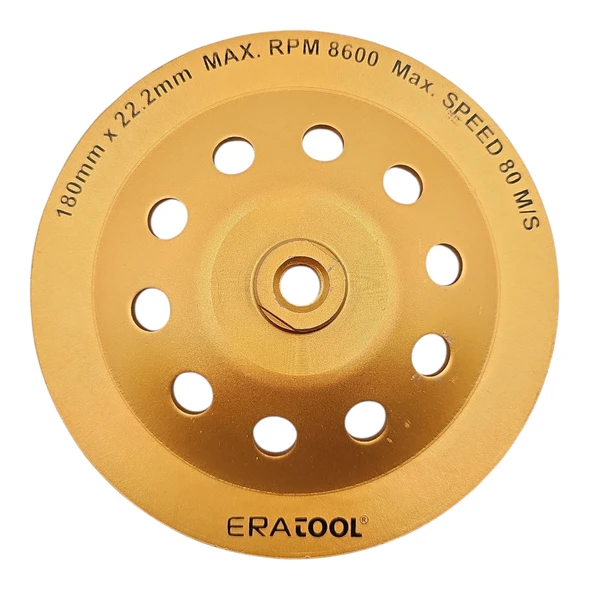 Fixonic Eratool ERA50361 180mm M14 Çift Sıra Elmas Yüzey Temizleme ürün görseli 1