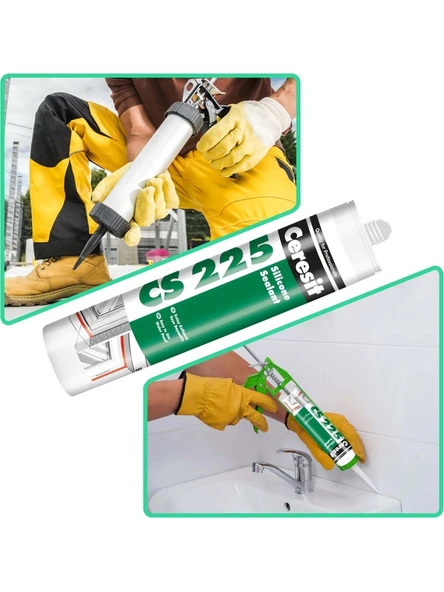 Ceresit Cs225 Beyaz Silikon 280 gr - Resim 3