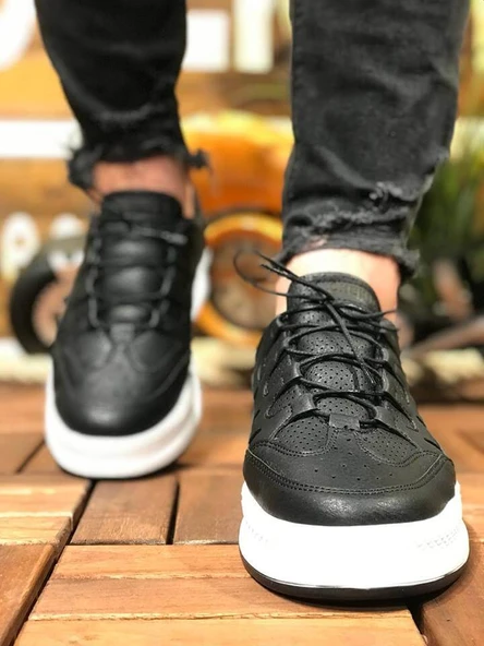 CH040 - CBT C-Rey Erkek Ayakkabı SIYAH - Resim 3