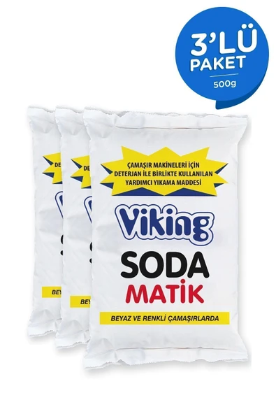 Toz Soda Matik 500 Gr 3 Adet ürün görseli 1