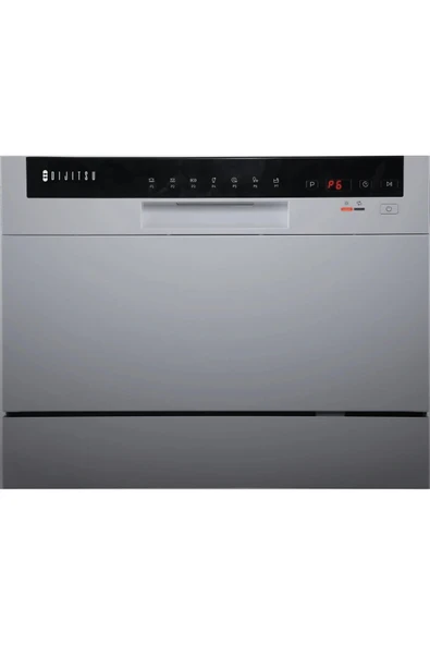 Dijitsu DSB 8000 7 Programlı Tezgah Üstü İnox Bulaşık Makinesi