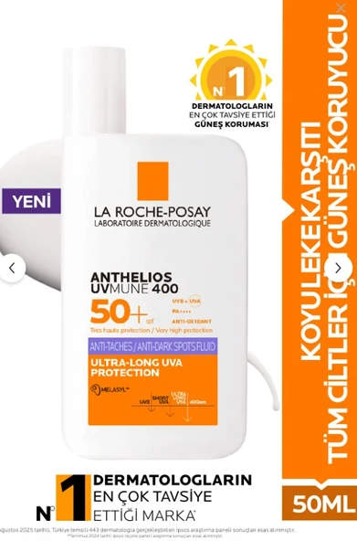 La Roche Posay Anthelios Uvmune 400 Anti-dark Spots Fluid ürün görseli
