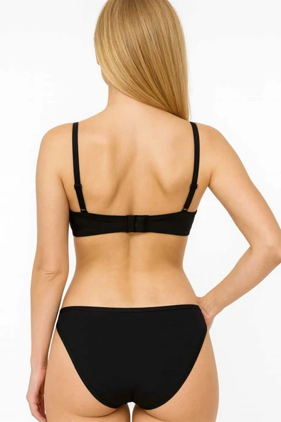 STORMED Dantelli Destekli Push-Up Sütyen Takımı 1240 - Resim 6