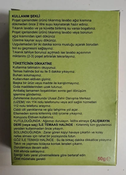 MAXFRESH LAVABO AÇICI 50 gr - 4