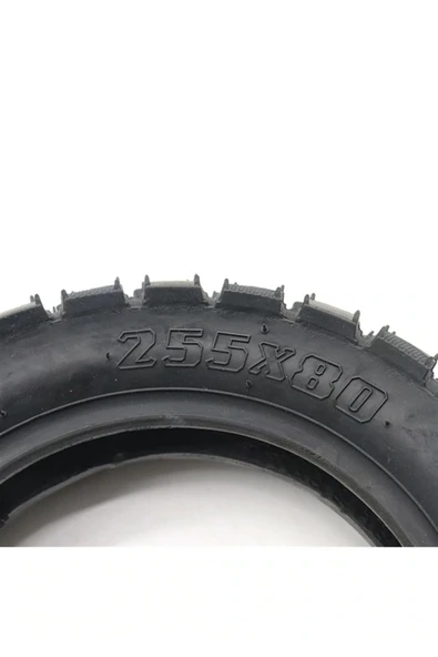 Tuovt Dış Lastik 255x80 E Scooter TT TD-5009 Dış Lastik Elektrikli Scooter Oof Road 255 x 80 cm Dış Lastik - 4