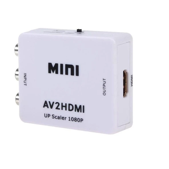 Rca Av To Hdmi Çevirici + Hdmi Kablo + Rca Kablo - 2