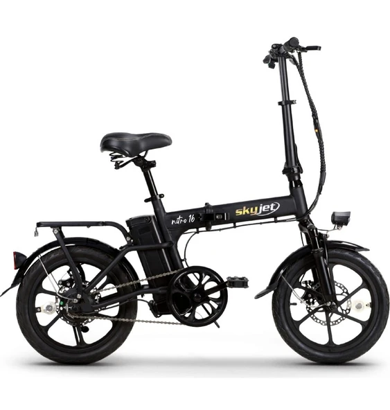 Skyjet Nitro 16 250 W Siyah Katlanabilir Elektrikli Bisiklet ürün görseli