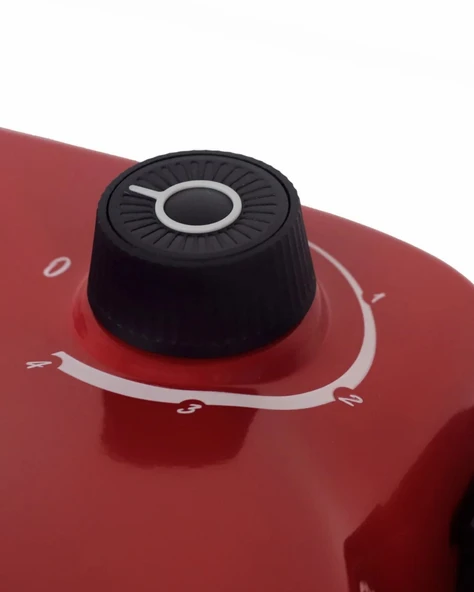 Dr.Maya Pro+ Çok Amaçlı Elektrikli Taş Fırın Tandır ve Ekmek Yapma Makinesi Kırmızı - Pizza Lahmacun Ekmek - Resim 7